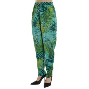PANTALONE VIOLA JOGGER AZZURRO